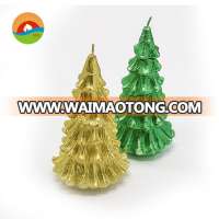 Wholesale funny christmas tree shape candles