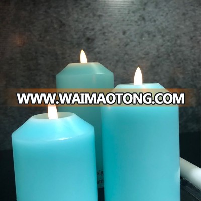 2019 New design flame LED candles with black flame